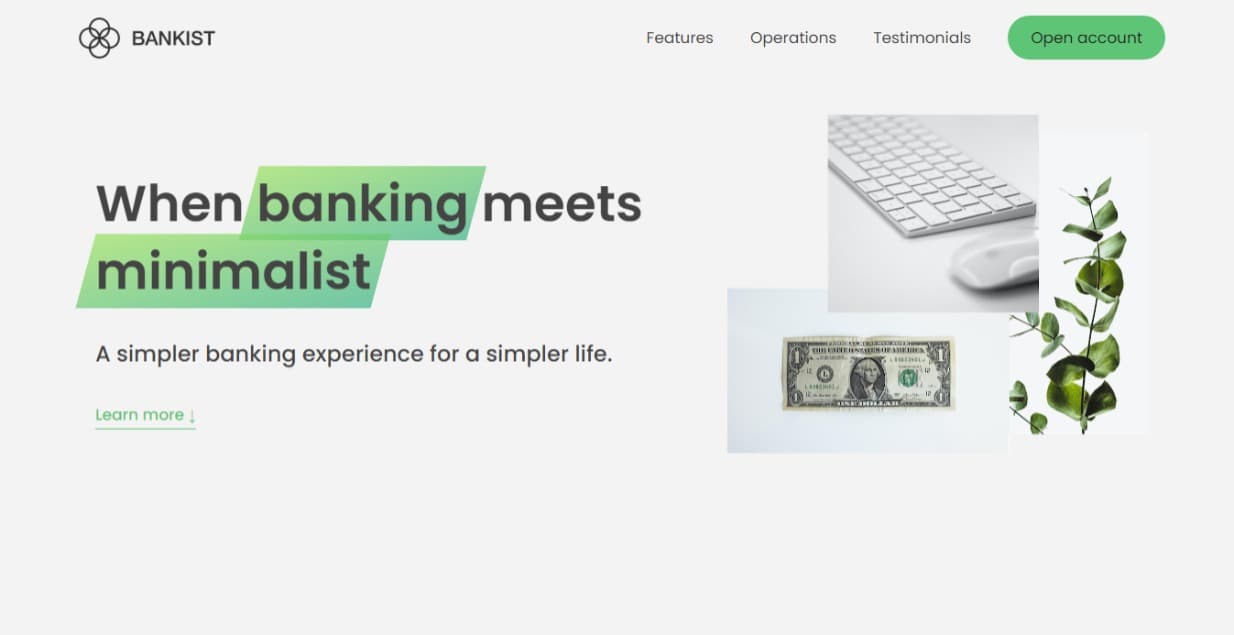 Bankist Website