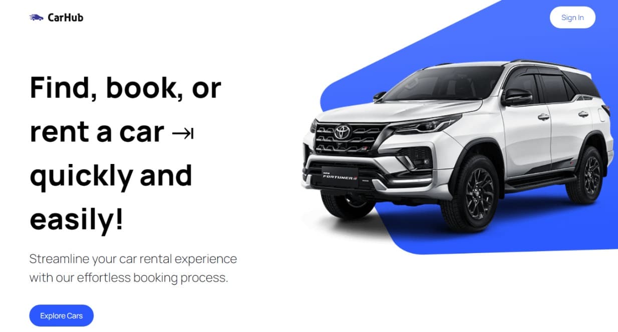Car ShowCase Application
